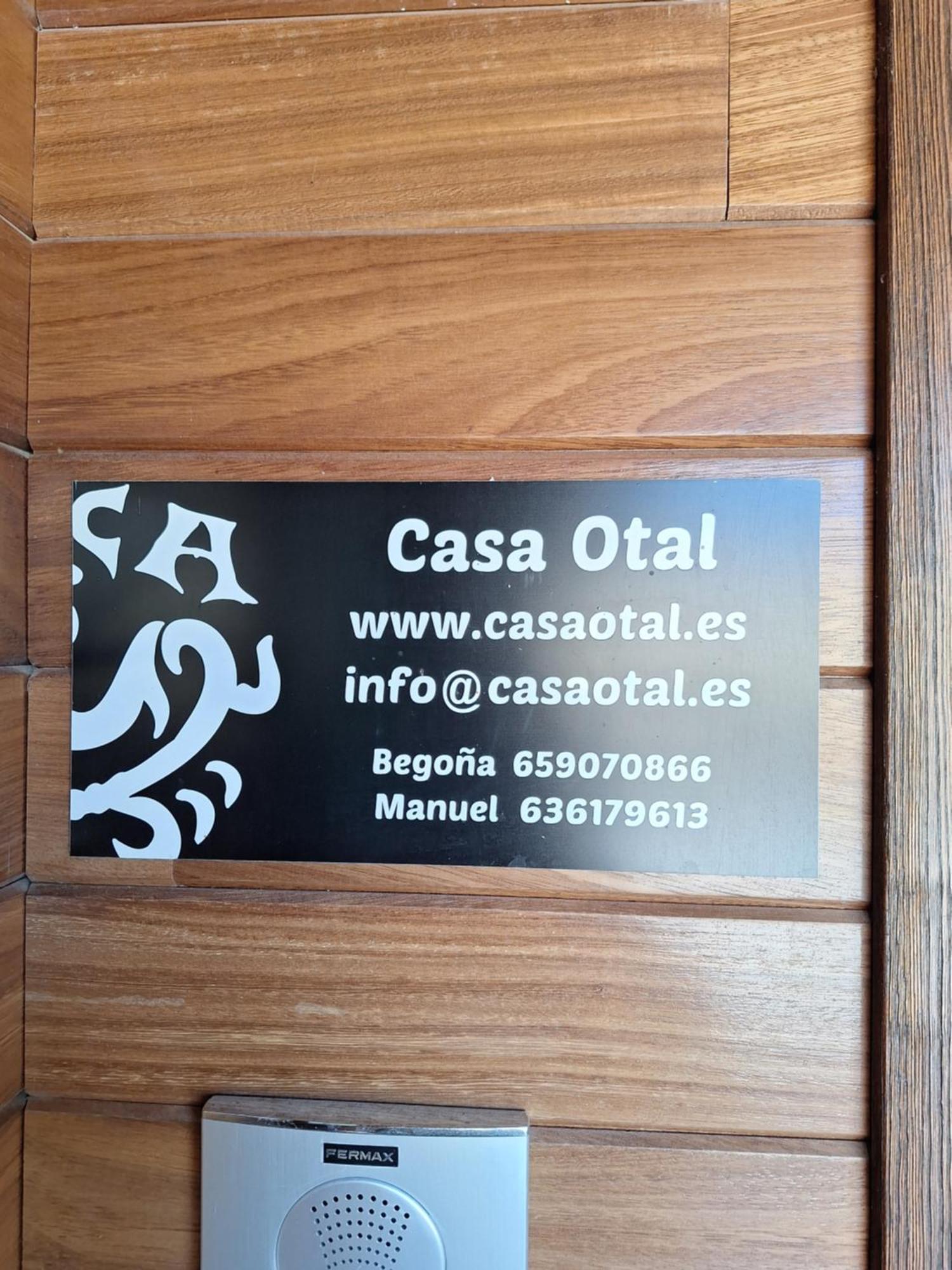 Апартаменти Casa Otal Хака Екстер'єр фото